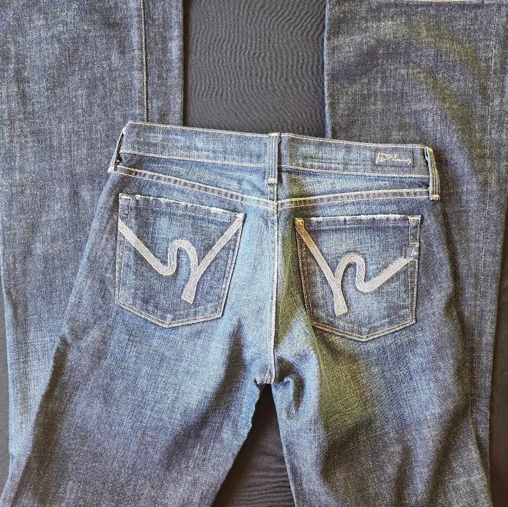Citizens Of Humanity Blue Bootcut Jeans - Picture 7 of 8